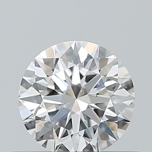 0.5 carat F-SI1 Excellent cut Natūralus Round Deimantas (1)