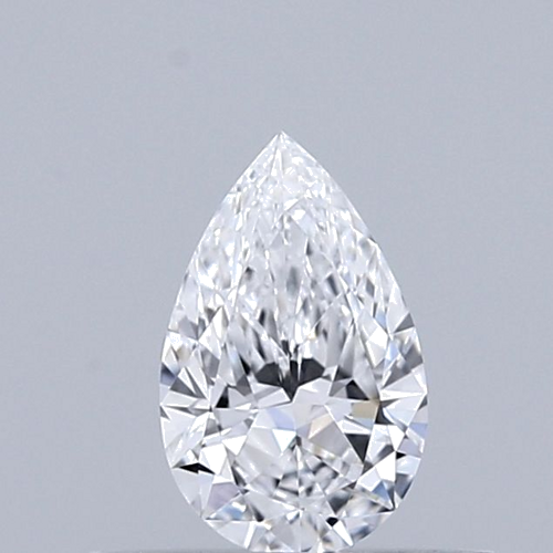 0.3 carat D-VVS1 Natūralus Pear Deimantas (1)
