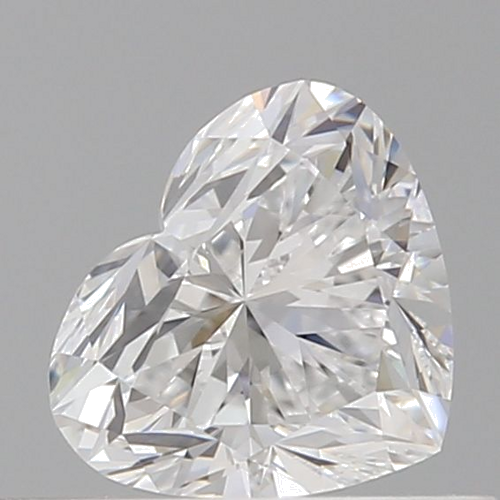 0.5 carat D-VVS1 Natūralus Heart Deimantas (1)