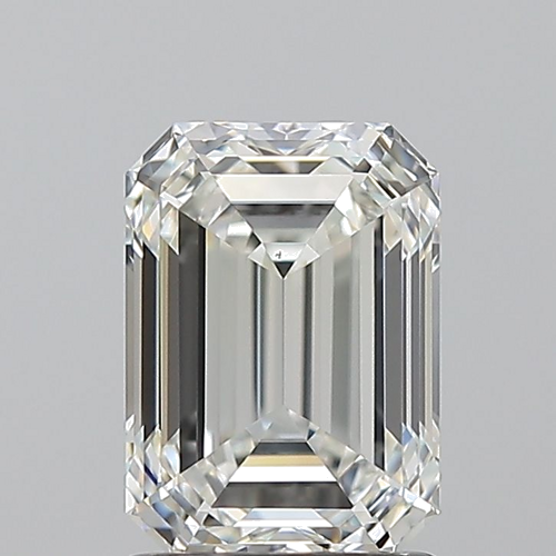 1.7 carat I-VS2 Natūralus Emerald Deimantas (1)