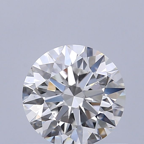 0.62 carat E-SI1 Excellent cut Natūralus Round Deimantas (1)