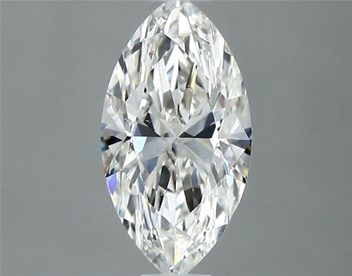 0.42 carat H-SI1 Natūralus Marquise Deimantas (1)