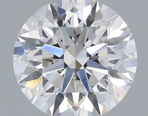 0.53 carat F-SI1 Excellent cut Natūralus Round Deimantas (1)