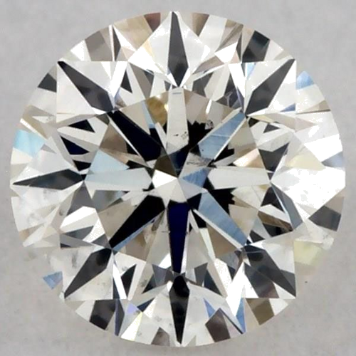 0.27 carat K-SI1 Very Good cut Natūralus Round Deimantas (1)