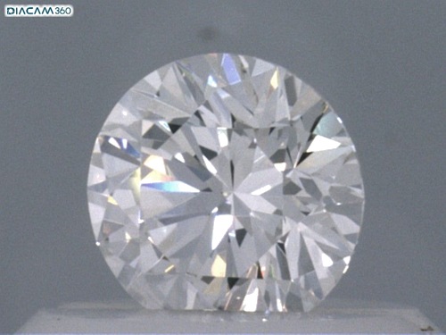 0.32 carat F-SI1 Excellent cut Natūralus Round Deimantas (1)