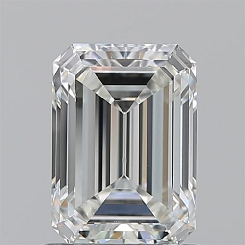 1.2 carat H-VVS2 Natūralus Emerald Deimantas (1)