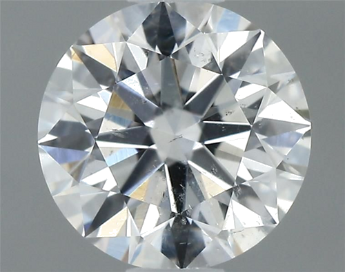 0.55 carat G-SI2 Excellent cut Natūralus Round Deimantas (1)