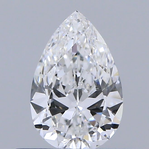 0.4 carat E-VS1 Natūralus Pear Deimantas (1)