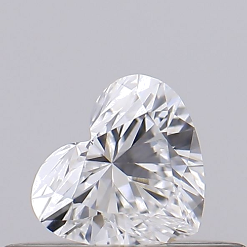 0.2 carat E-VVS2 Natūralus Heart Deimantas (1)