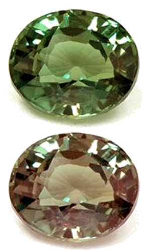 0.45 carat GREEN Oval Alexandrite (1)
