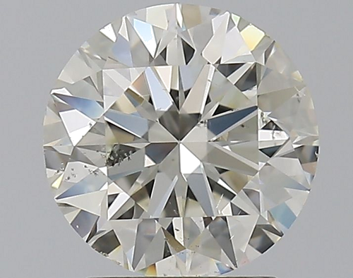 1.9 carat K-SI1 Excellent cut Natūralus Round Deimantas (1)
