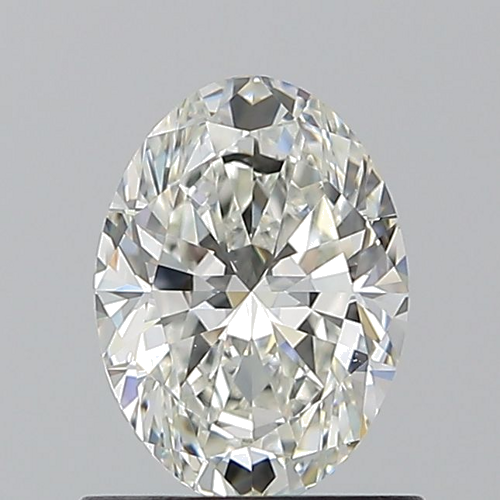 0.9 carat I-VS1 Natūralus Oval Deimantas (1)