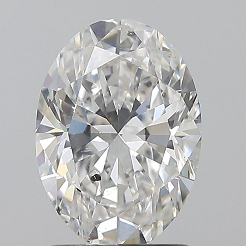 1.5 carat G-SI2 Natūralus Oval Deimantas (1)