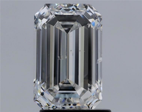 1.96 carat F-SI2 Natūralus Emerald Deimantas (1)
