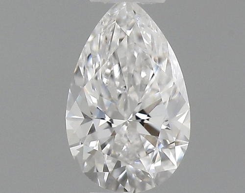 0.23 carat D-VS2 Natūralus Pear Deimantas (1)