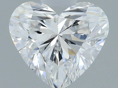 0.51 carat E-VS1 Natūralus Heart Deimantas (1)