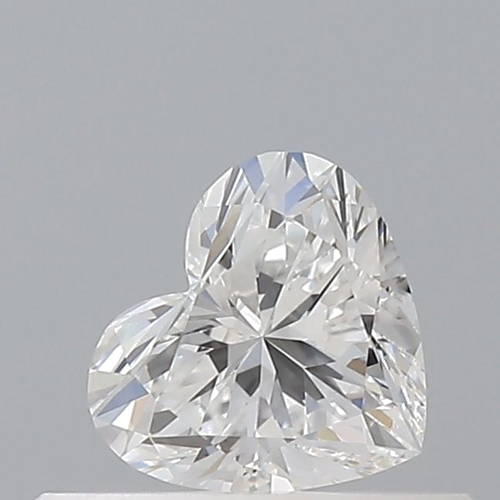 0.32 carat E-VVS1 Natūralus Heart Deimantas (1)