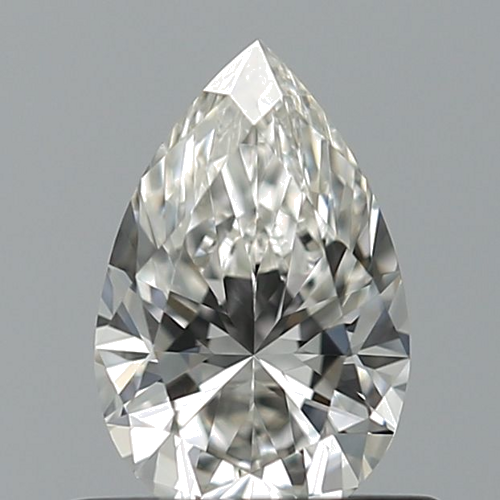 0.5 carat G-VVS1 Natūralus Pear Deimantas (1)