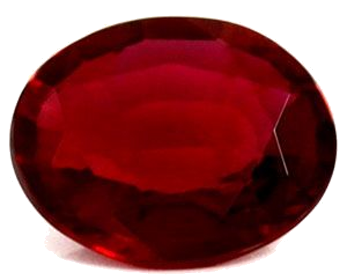 0.52 carat RED Oval Rubinas (1)