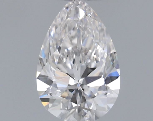 0.32 carat F-VVS1 Natūralus Pear Deimantas (1)