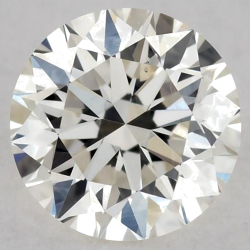 0.23 carat K-VS2 Very Good cut Natūralus Round Deimantas (1)