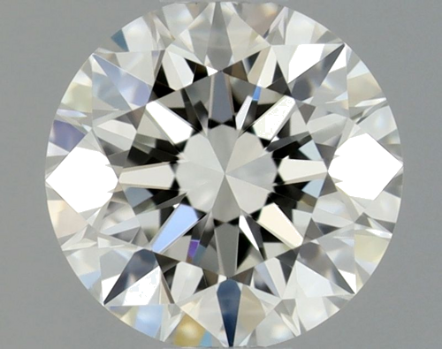 0.5 carat H-VVS2 Excellent cut Natūralus Round Deimantas (1)