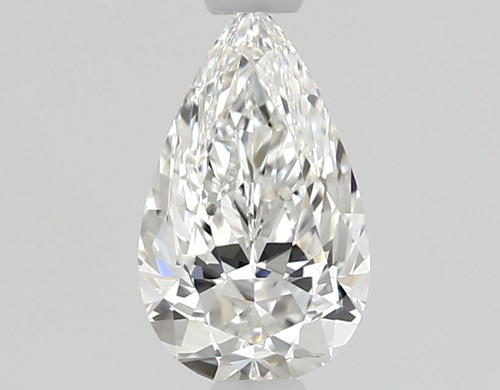 0.53 carat F-IF Natūralus Pear Deimantas (1)