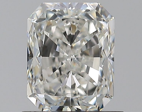 1.01 carat H-VVS2 Natūralus Radiant Deimantas (1)