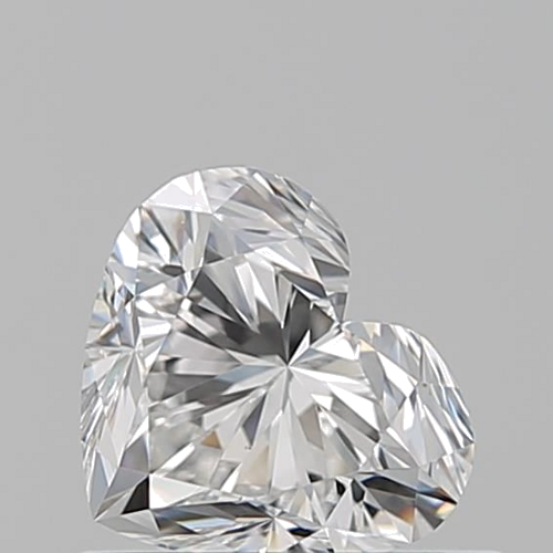 0.61 carat F-VS1 Natūralus Heart Deimantas (1)