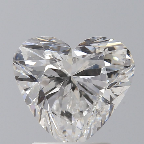 2.0 carat F-SI2 Natūralus Heart Deimantas (1)