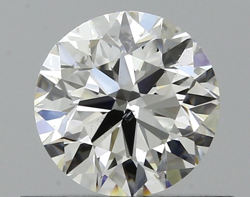 0.5 carat G-SI2 Very Good cut Natūralus Round Deimantas (1)