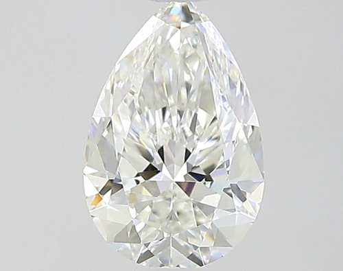 0.61 carat H-IF Natūralus Pear Deimantas (1)