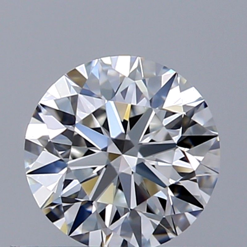0.5 carat F-VVS2 Excellent cut Natūralus Round Deimantas (1)