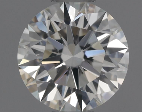 0.42 carat I-VS2 Excellent cut Natūralus Round Deimantas (1)