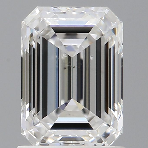 1.55 carat F-SI1 Natūralus Emerald Deimantas (1)