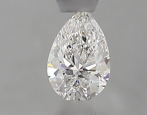 0.34 carat F-VS1 Natūralus Pear Deimantas (1)