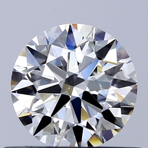 0.53 carat H-SI1 Excellent cut Natūralus Round Deimantas (1)