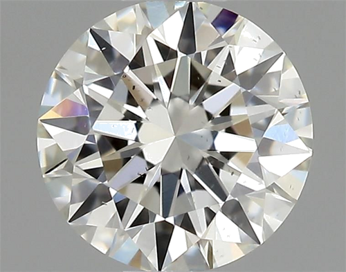 0.41 carat H-SI1 Excellent cut Natūralus Round Deimantas (1)