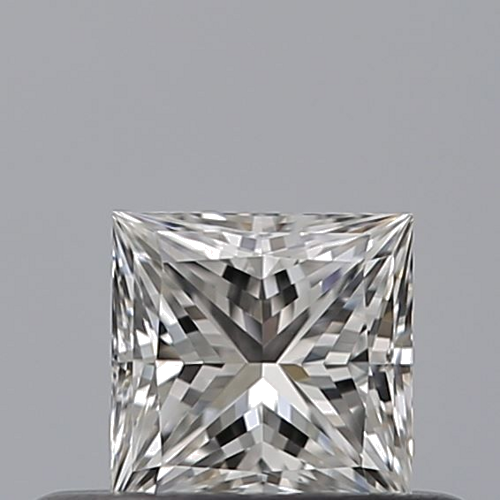 0.35 carat E-VVS2 Natūralus Princess Deimantas (1)