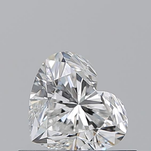 0.5 carat F-VS2 Natūralus Heart Deimantas (1)