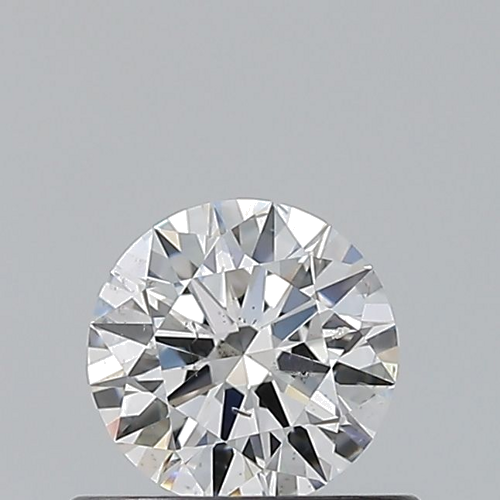 0.5 carat F-SI2 Excellent cut Natūralus Round Deimantas (1)