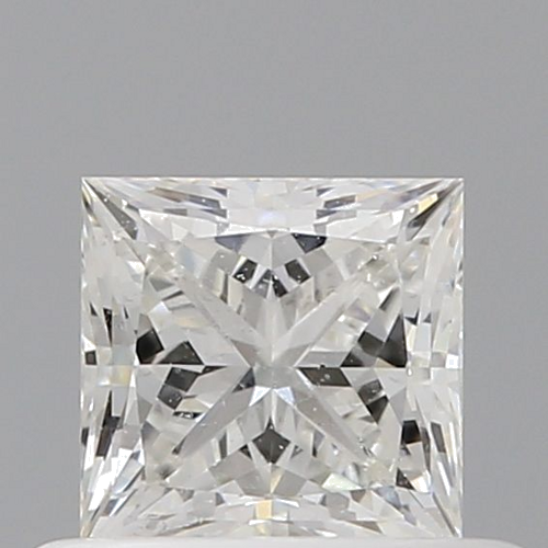 0.5 carat H-SI2 Natūralus Princess Deimantas (1)