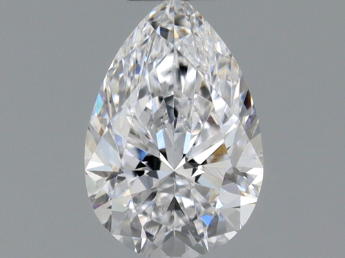 0.31 carat D-VS2 Natūralus Pear Deimantas (1)