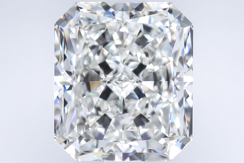5.02 carat H-VS2 Natūralus Radiant Deimantas (1)