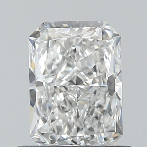 0.6 carat F-VVS1 Natūralus Radiant Deimantas (1)