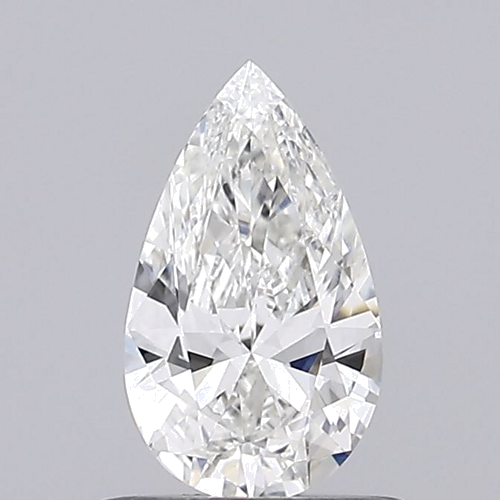 0.53 carat G-VVS1 Natūralus Pear Deimantas (1)