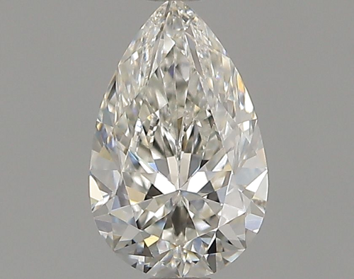 0.5 carat H-VS1 Natūralus Pear Deimantas (1)
