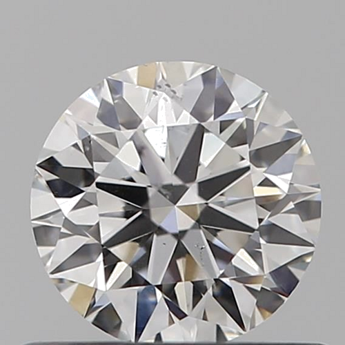 0.51 carat F-SI1 Excellent cut Natūralus Round Deimantas (1)