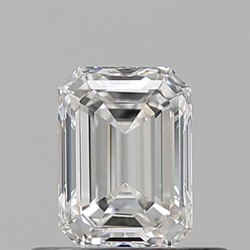 0.54 carat F-VVS2 Natūralus Emerald Deimantas (1)