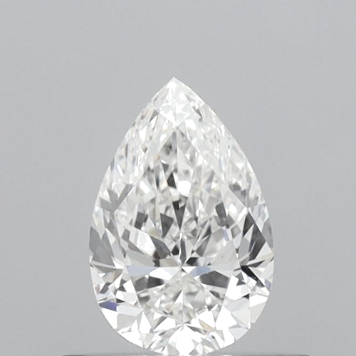 0.43 carat H-VVS1 Natūralus Pear Deimantas (1)